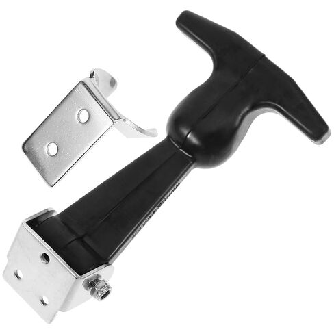 Cabilock Rubber T-Handle Catch Flexible Draw Latch with 304 Stainless Steel T-Handle Lock for Toolbox, Car Hood, and Cooler – Elastic Shock-Absorbing Hasp for Industrial and Vehicle Use in Saudi Arabia
