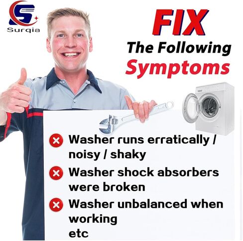 WM2233HW WM3477HS غسالة ممتص الصدمات مناسب لـ LG WM2233HD WM1812CW WM2010CW WM2016CW WM3431HS WM3431HW WM2487HRM WM3670HVA WM3670HWA WM3700HWA WM4200HBA WM2487HWM WM4000HBA WM9000HVA WM2688HWMA in Kuwait