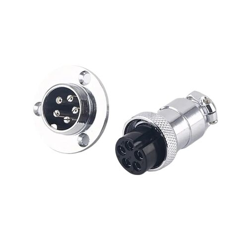 GX20 Connecotor Flange Mounting Male and Female 2Pin 3pin 4pin 5pin 6pin 7/8/910/11/12/14/ 15pin Connectors 1Pcs(4Pin) in Saudi Arabia