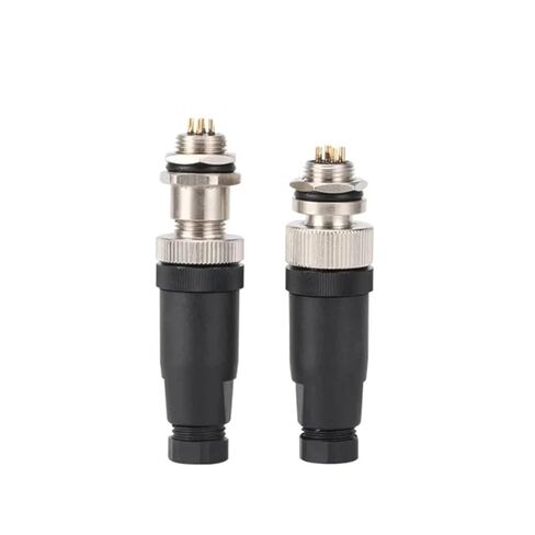 5/20Pcs M8 3/4/5/6/8 Pin Sensor Connector Screw Male Female Threaded Coupling Straight Adapter(M8-Female 4Pin,20 PCS) in Saudi Arabia