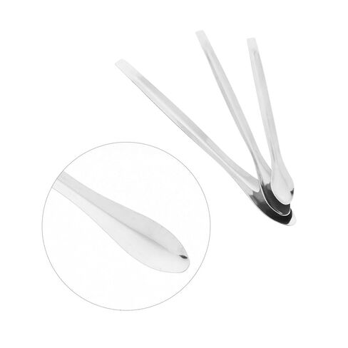 12 قطعة من ملاعق أخذ العينات من الفولاذ المقاوم للصدأ من Holibanna، ملاعق مختبرية للخلط والقياس للتطبيقات العلمية، ملاعق قابلة لإعادة الاستخدام للمحترفين in Kuwait