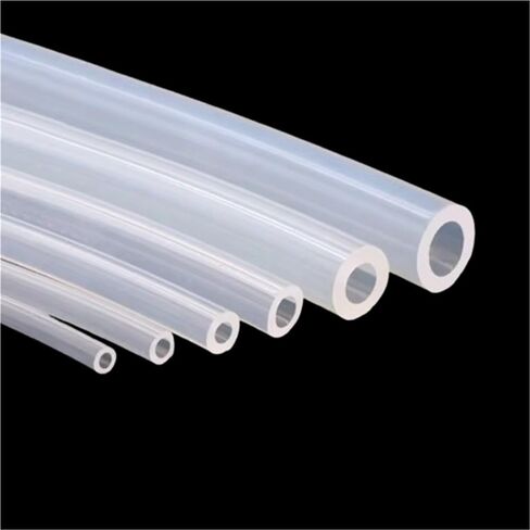 Rubber Hollow Tubes,Round-Headed Hollow Rubber Tube Durability, 1Meter Length Silica Gel Connection Soft Tubing 1 Piece(45x49mm)(42x48mm) in Kuwait