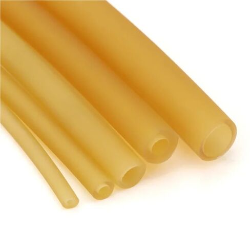 Rubber Hollow Tubes,Easy to Clean Yellow Rubber Tubing, 10Meters 5Meters Length Elastic Band for Laboratory 1pc(2METERS*5MM*8MM)(10METERS*5MM*10MM) in Kuwait