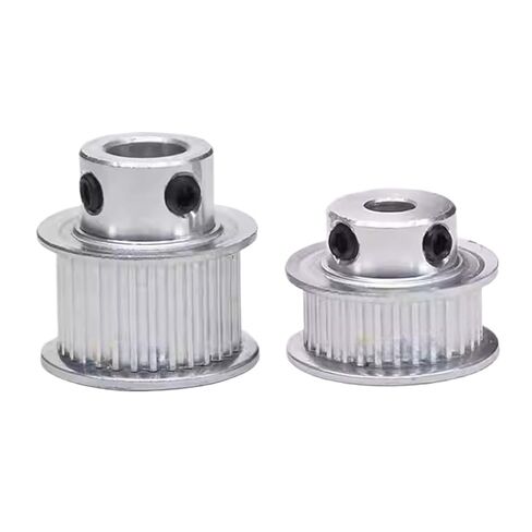 S2M 38/40Teeth Timing Pulley Bore 5-14mm BF Type Belt Width 6/10mm 1Pcs(7mm,40 Teeth,7mm) in Kuwait