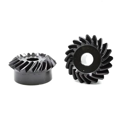 2pcs 45# Steel 2M 25T Spiral Bevel Gear 1:1 90 Degrees Differential Gears in Kuwait
