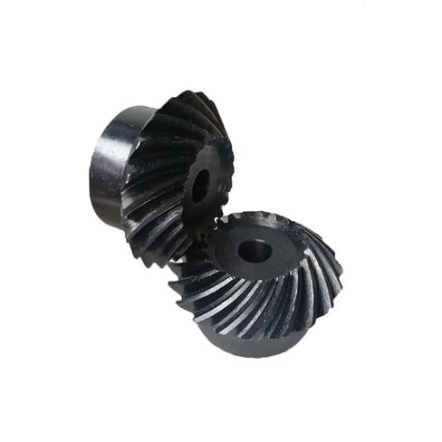 2pcs 45# Steel 2M 25T Spiral Bevel Gear 1:1 90 Degrees Differential Gears in Kuwait