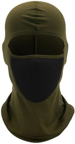 Balaclava with Filter Face Mask Bandana Hood Headwear Unisex Tactical Training Cycling Ski Hunting in Kuwait