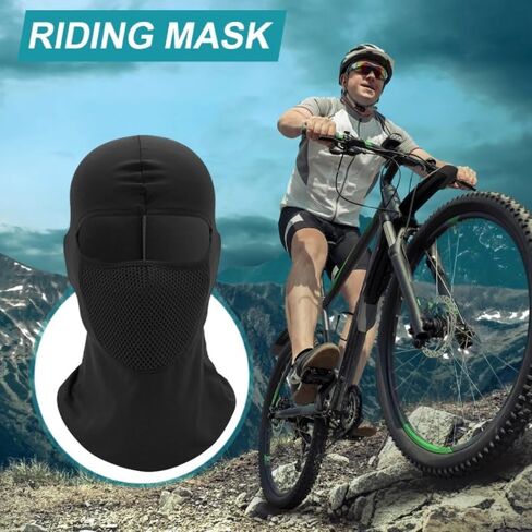 Balaclava with Filter Face Mask Bandana Hood Headwear Unisex Tactical Training Cycling Ski Hunting in Saudi Arabia