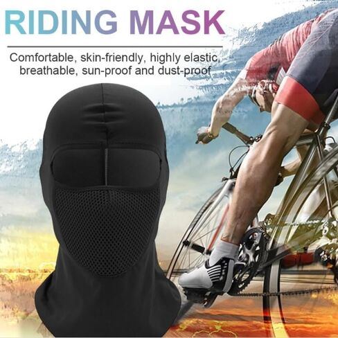 Balaclava with Filter Face Mask Bandana Hood Headwear Unisex Tactical Training Cycling Ski Hunting in Saudi Arabia
