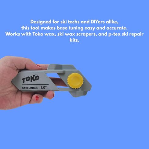 TOKO Express Base Angle - Ergonomic Tool for Base Edge Leveling (1.0°) in Saudi Arabia