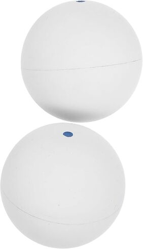 Totority Rubber Squash Training Balls 2pcs Single Dot Indoor Bounce Sports Ball for Beginner Hand-Eye Coordination and Reaction Training in Saudi Arabia