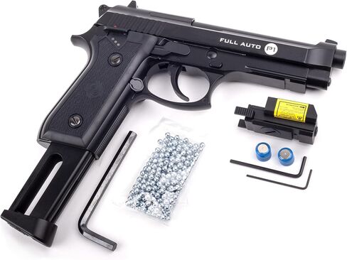 Crosman CFAMP1L Full Auto P1 CO2-Powered BB Air Pistol With Laser Sight (Class II <1 mW) in Kuwait