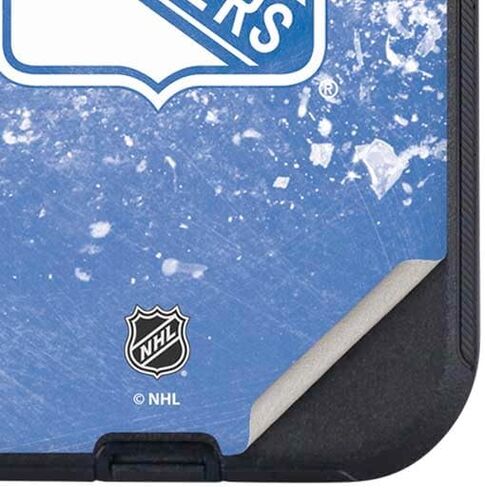Skinit Decal Phone Skin Compatible with OtterBox Defender iPhone 15 Pro Max - Officially Licensed NHL New York Rangers Frozen Design in Saudi Arabia