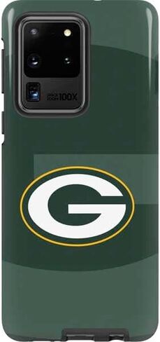 Skinit Pro Phone Case Compatible with Galaxy S20 Ultra 5G - Officially Licensed NFL Green Bay Packers Distressed Design in Saudi Arabia