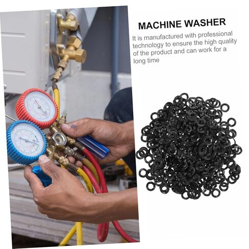 500pcs Compression Type Wave Spring Washer Assortment Kit Machine Gaskets for Automotive Home Shop Use Load-Bearing Elastic Washers in Saudi Arabia