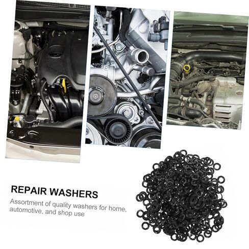 DOITOOL 500pcs Compression Type Wave Washers Spring Steel Washers Elastic Repair for Automotive Home and Shop Use in Saudi Arabia