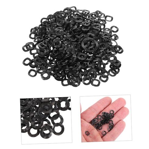 DOITOOL 500pcs Compression Type Wave Washers Spring Steel Washers Elastic Repair for Automotive Home and Shop Use in Saudi Arabia