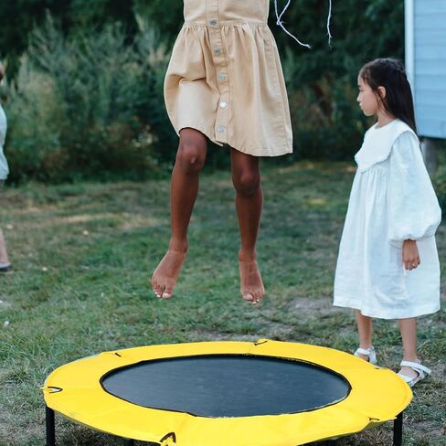 POPETPOP Trampoline Safety Pad Round Edge Protector Cover for Small Trampolines Weather Resistant Oxford Fabric Easy Installation Elegant Design in Saudi Arabia