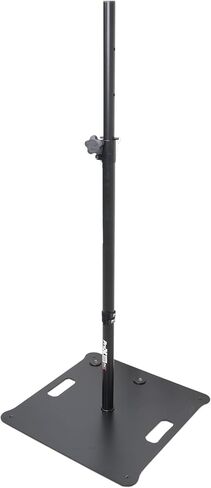 Prox X-Polaris BL Polaris Portable Speaker and Lighting Dual Stand Kit with Base Plate, Adjustable Pole, and Carry Bags - Black Finish in Saudi Arabia