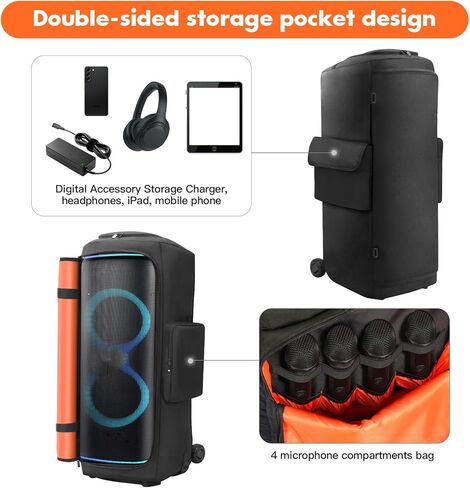 Party Box 720 Portable Speaker Carry Case, Multi-Function Protective Storage Bag Compatible with JBL PARTYBOX 720 Outdoor Speaker Carrying Case Travel Bag in Saudi Arabia