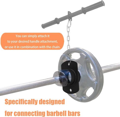 T-Bar Row Platform Landmine Eyelet Attachment for 2 inch Olympic Bar, Landmine Row Handle for Barbell Attachment,Bent Over Row Exercise Pull Down Back Shoulder Muscles Exercise in Kuwait