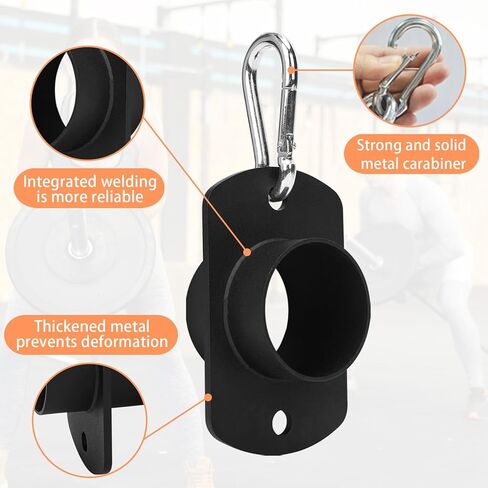 T-Bar Row Platform Landmine Eyelet Attachment for 2 inch Olympic Bar, Landmine Row Handle for Barbell Attachment,Bent Over Row Exercise Pull Down Back Shoulder Muscles Exercise in Kuwait