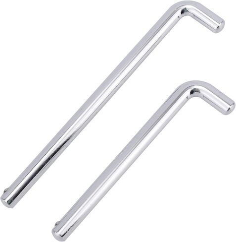 NQEUEPN 2pcs Weight Stack Pin, 3/8in Diameter 6in/15.3cm & 4.4in/11.2cm Weight Loading Pin L Shaped Stack Extender Selector Inserts Gym Fitness Equipment for Home Gym in Saudi Arabia