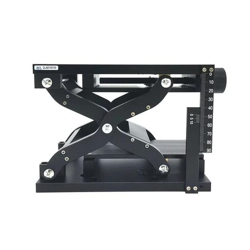 Z-axis Manual Scissor Lift Table Optical Marking fine Adjustment(20kg Load-120x80mm) in Kuwait
