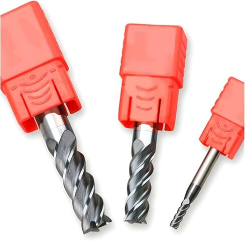 نهاية مطحنة القاطع CNC بت شقة 1 2 4 5 6 8 10 12mm 4 المزامير طحن الفولاذ المقاوم للصدأ كربيد (D3XD4X50) in Kuwait