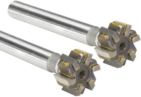 1 قطعة T فتحة قاطعة المطحنة 12-25 مللي متر كربيد نهاية المطاحن مستقيم عرقوب المعادن CNC راوتر بت أداة (12x4Hx10Dx80L) in Kuwait