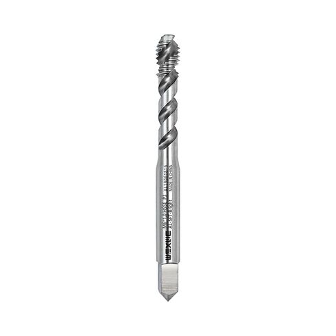 WEWEXWE Tools M6 x 1.0 Spiral Flute Thread Tap, Metric Machine Threading Tap High Speed Steel Cobalt(HSSCo), Bright for Aluminum Cutting,Round Shank with Square End, H2 Tolerance, 1pcs in Kuwait