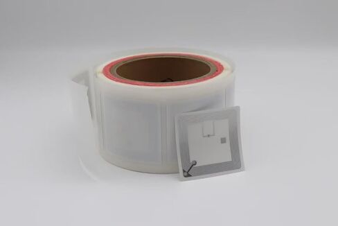 RFID Library Labels 13.56MHz, iCode SLIX Chip, 50x50mm ISO15693 Tags for Books – 1200 Pack in Saudi Arabia