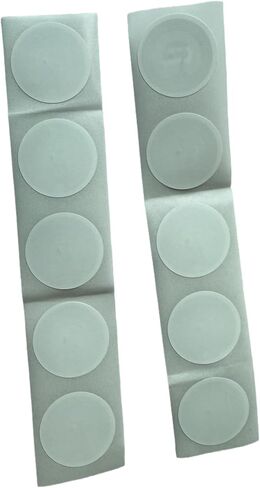 YARONGTECH 13.56mhz ISO 14443A RFID 1k Sticker tag Round 25mm Adhesive Back (Pack of 100) in Saudi Arabia