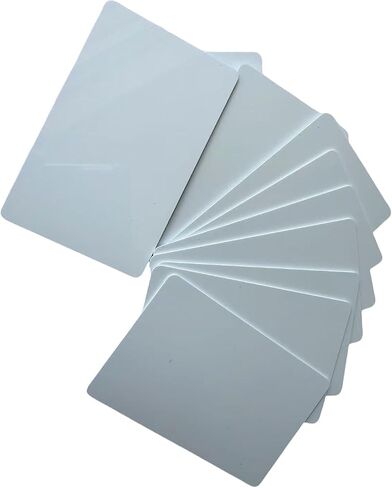 YARONGTECH 13.56MHz RFID 1K, RFID Smart / M1 Cards,ISO14443A Printable Blank RFID PVC Cards for Access Control, Hotel Key cads (Pack of 10) (Yellow) in Saudi Arabia