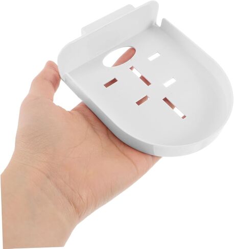 POPETPOP 2pcs Adhesive Wall Mount Shelf for Security Cameras and Monitors No Drill Installation Space-Saving Design for Use in Saudi Arabia