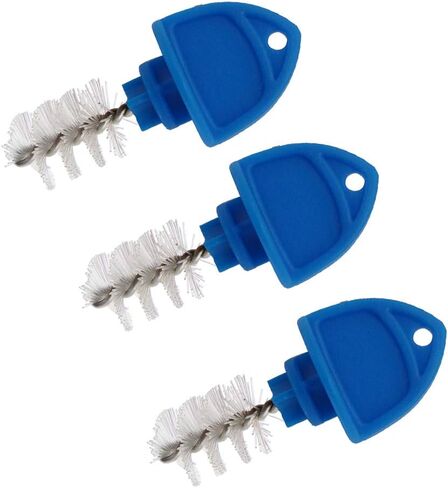 Beer Plugs Tap Brush,30 Pack Beer Faucet Tap Cleaning Plug Brush For Draft Beer Faucet Cap (Blue) in Saudi Arabia