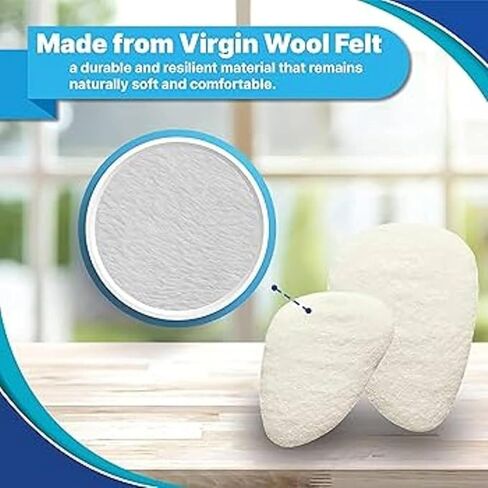 وسائد مشط القدم للنساء والرجال من HAPAD، مقاس كبير (زوج) - داعمة ومسامية ومريحة وخفيفة الوزن للأحذية والكعب - وسائد لألم مشط القدم والمورتون والورم العصبي in Kuwait