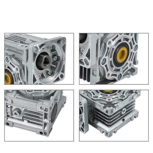 NMRV030 SquareFlange Worm Reducer 60 * Input 8mm Output 14mm Ratio 5 7. 15 20 50 80 Suit for Nema 23 Stepper Motor(30) in Kuwait