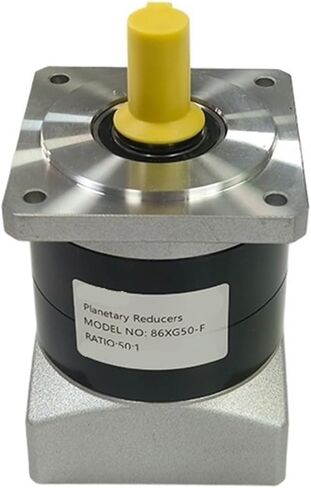 Economical 86mm Planetary Gear Reducer 15:1 20:1 50:1 100:1 Input 14mm Output 16mm for Nema Stepper Motor(Ratio 15 to 1) in Kuwait