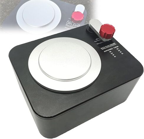 35mm Film Dispenser, Film Roll Separator, with Felt Built-in, Max Spindle Count 30, with Locking Lid and Rewind Handle, for Retro Camera in Kuwait