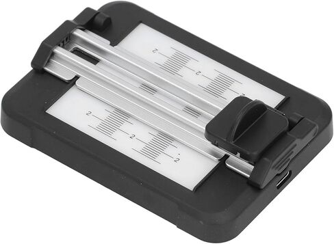Dpofirs Negative Film Cutter, Professional USB C Slide Film Cutter Powered 11 Levels of Adjustable LED Backlight Precise for 120 Formats in Saudi Arabia