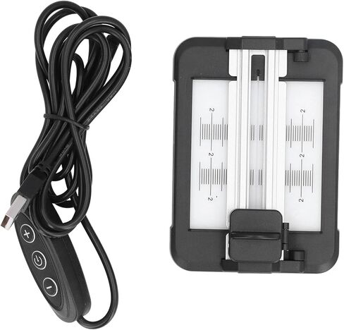 Dpofirs Negative Film Cutter, Professional USB C Slide Film Cutter Powered 11 Levels of Adjustable LED Backlight Precise for 120 Formats in Saudi Arabia