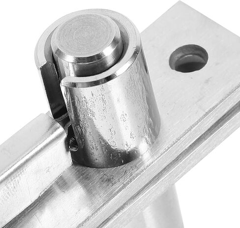 BESTYASH Heavy Duty 1 Pair Stainless Steel Hidden Door Pivot Hinges for Cabinet Doors with Torque Control Suitable for Home and Office Use in Kuwait