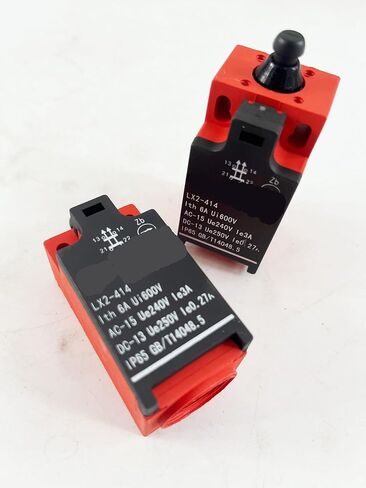 Manual Reset Escalator Switch, Escalator Spare Parts, Red, Black, XAA177EY1, LX2-414, 10Pcs in Saudi Arabia