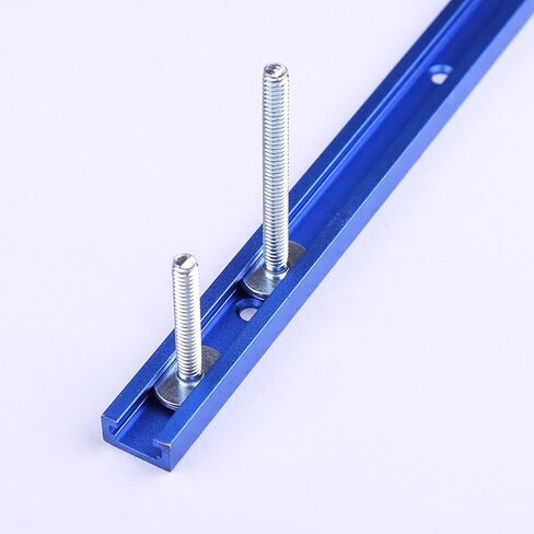 Wulankd 48 Piece T Track Bolts and Knobs Kit, 1/4" x20 T Knob Bolts Kit, Star Knob Kit, T Track Accessories for Woodworking Jigs and Fixtures in Kuwait