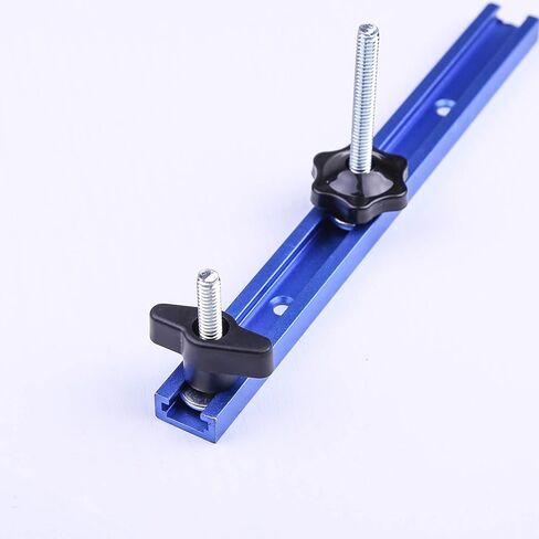 Wulankd 48 Piece T Track Bolts and Knobs Kit, 1/4" x20 T Knob Bolts Kit, Star Knob Kit, T Track Accessories for Woodworking Jigs and Fixtures in Kuwait