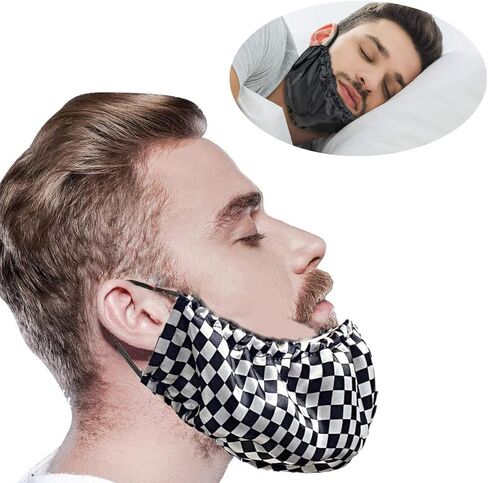 مجموعة باندانا اللحية المكونة من 4 قطع - قبعات لحية الوجه لوقت النوم والتزيين والارتداء اليومي - مرايل واقية للحفاظ على اللحية مرتبة in Kuwait