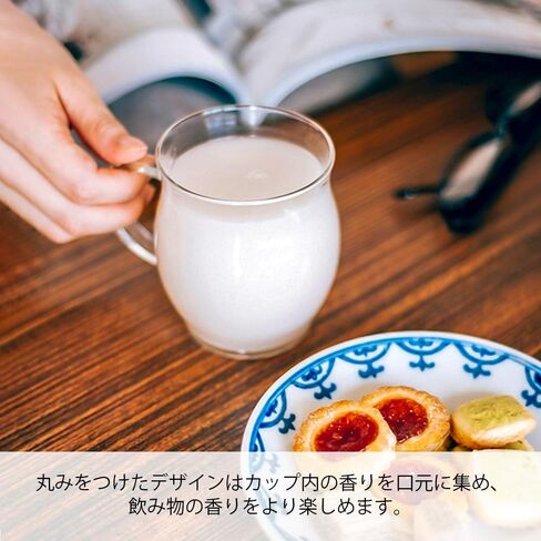 Hario "Kaori" Glass Mug, 330ml in Saudi Arabia