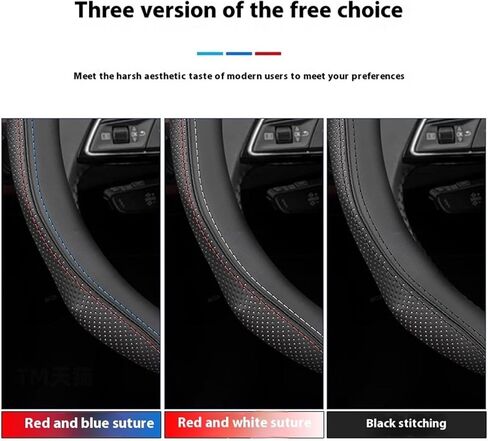 Car Steering Wheel Cover Fit for Benz A B C E S V Class GLB GLC GLE Sprinter Fit for Pilot SLK SLC W203 W204 ML Vito W176 W205 AMG(Style7) in Saudi Arabia