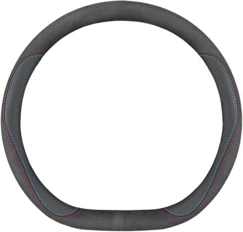 Leather Car Steering Wheel Cover Fit for MG GT MG5 MG6 Fit for MG ZS HS RX8 S9 RX5 2015-2024 Auto Accessories(D Type E) in Saudi Arabia